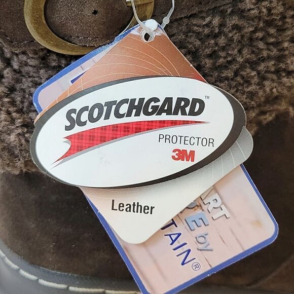 White Mountain Frosted Brown Suede Weather Smart Pull-On Ankle Boot Size 6 - Picture 7 of 10